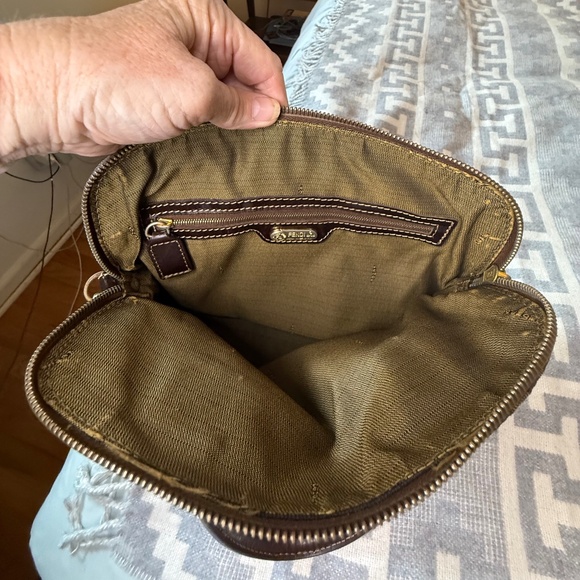 Vintage Fendi FF Zucca Print Canvas Two Way Handbag  (Scarf not included.) - Picture 11 of 15